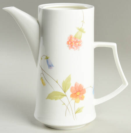 Just Flowers Mini Coffee Pot No Lid