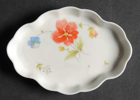 Just Flowers Silver Tray