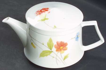 Just Flowers Mini Teapot & Lid