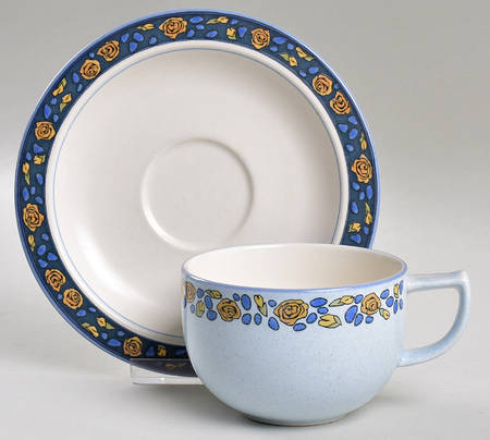 Julliard Flat Cup & Saucer Set