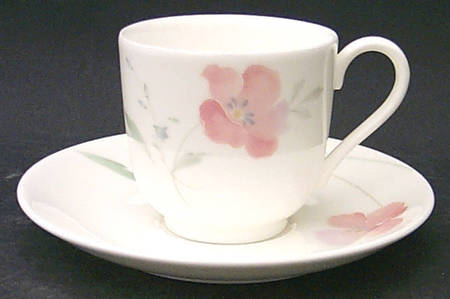 Just Love Flat Demitasse Cup & Saucer Set