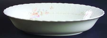 June Splendor 10" Oval Vegetable Bowl