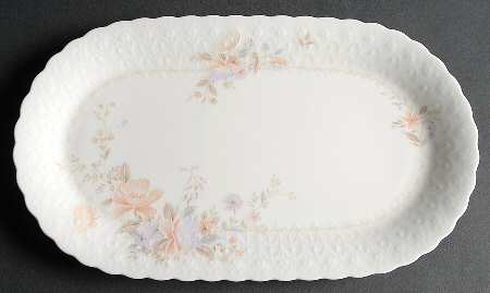 June Splendor 12" Oval Serving Platter