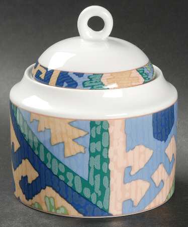 Karastan Sugar Bowl & Lid