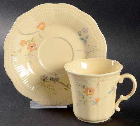 Kent Flat Cup & Saucer Set