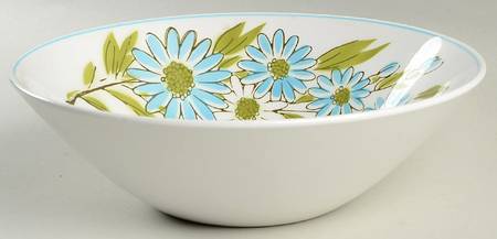 Kerry Blue 9" Round Vegetable Bowl