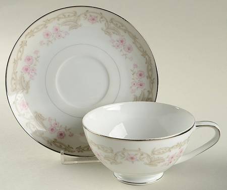 Ken Wood Footed Cup & Saucer Set