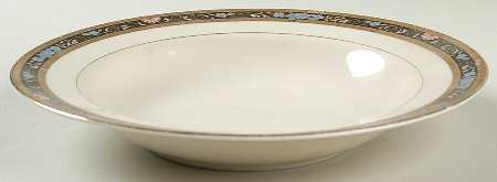 King's Gold Rim Soup Bowl