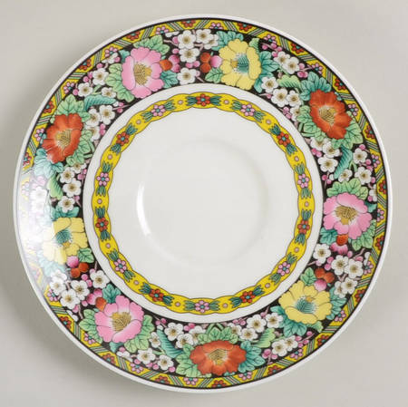 Kutani Bird Saucer
