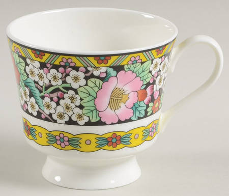 Kutani Bird Footed Cup