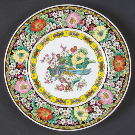 Kutani Bird Bread & Butter Plate