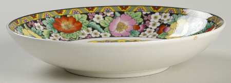 Kutani Bird Fruit/Dessert (Sauce) Bowl