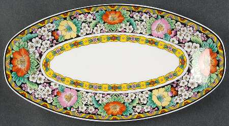 Kutani Bird Butter Tray