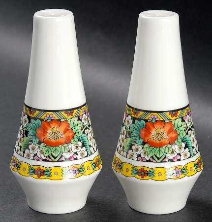 Kutani Bird Salt & Pepper Set