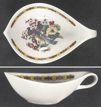 Kutani Bird Nut Dish by Mikasa