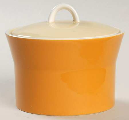 Kumquat Sugar Bowl & Lid