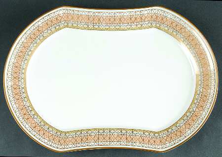 Lacerna 14" Oval Serving Platter