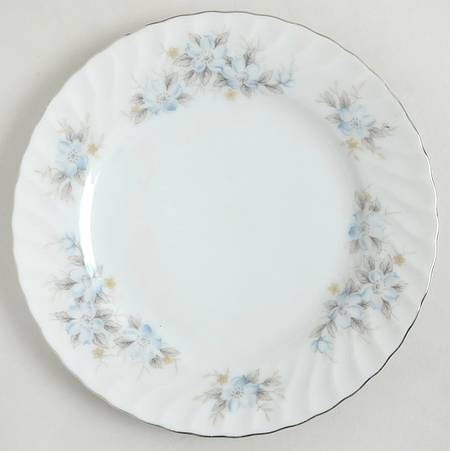La Fleur Bleu Bread & Butter Plate