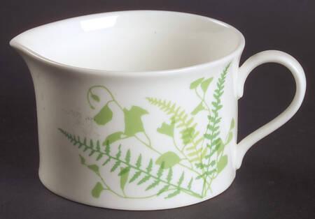Lacy Fern Green Creamer