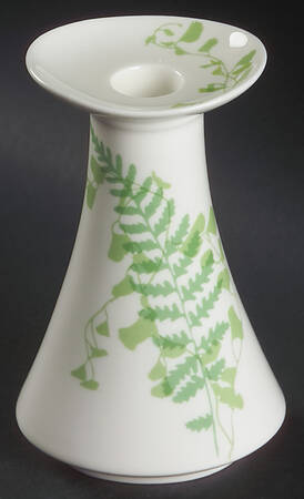 Lacy Fern Green 5" Candlestick