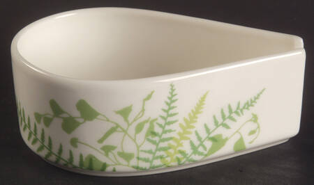 Lacy Fern Green Small Ashtray