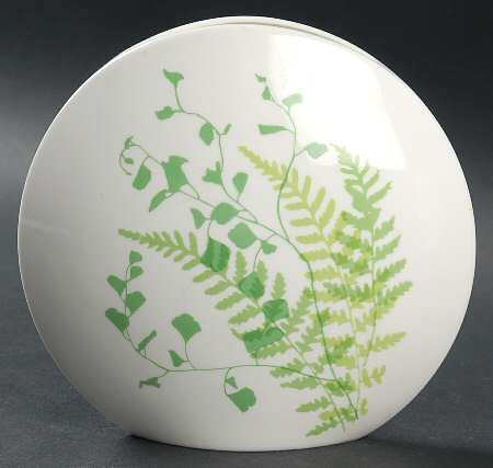 Lacy Fern Green 5" Vase