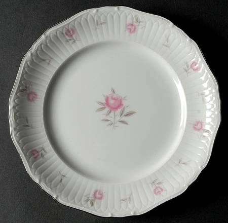 La Fleur Pink Salad Plate