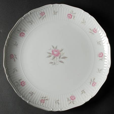 La Fleur Pink 12" Chop Plate (Round Platter)