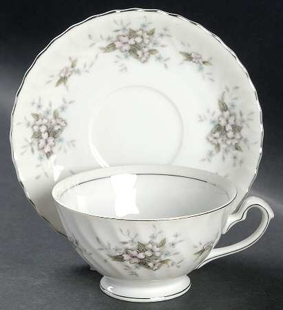 Lady Margaret Footed Cup & Saucer Set