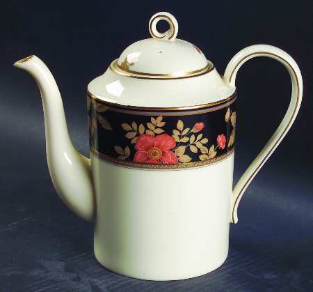 Lavish Meadow Coffee Pot & Lid