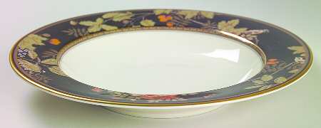 Lavish Meadow Rim Soup Bowl