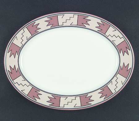 Laramie 14" Oval Serving Platter