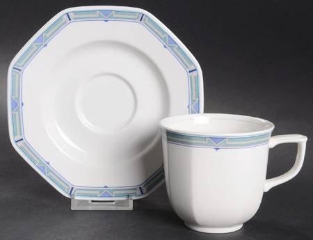 Laredo Flat Cup & Saucer Set