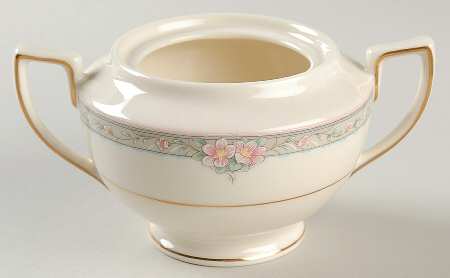 La Rose Sugar Bowl No Lid