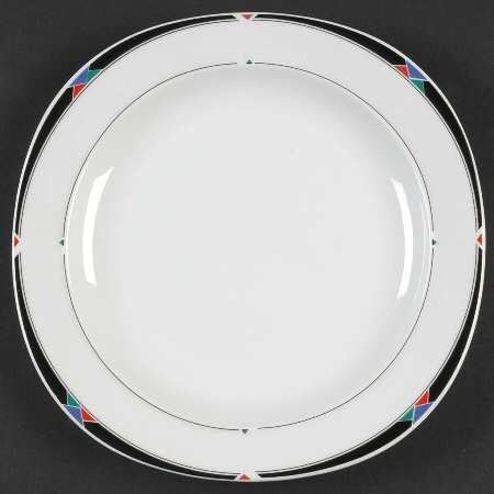 L. A. Style Black Salad Plate