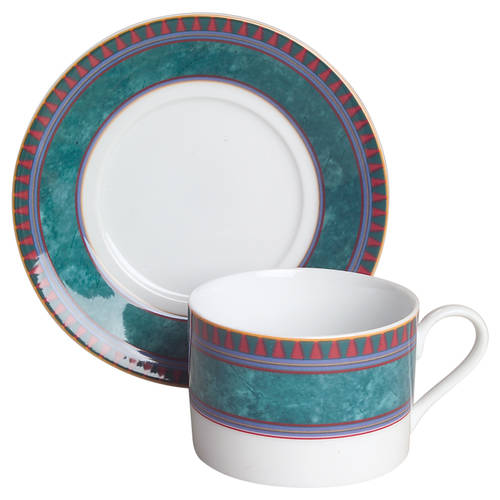 La Scala Flat Cup & Saucer Set