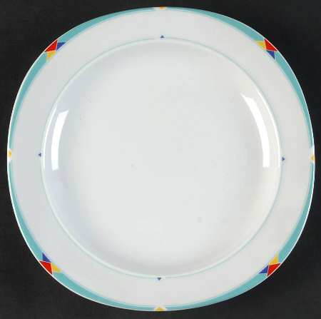 L. A. Style Turquoise Salad Plate