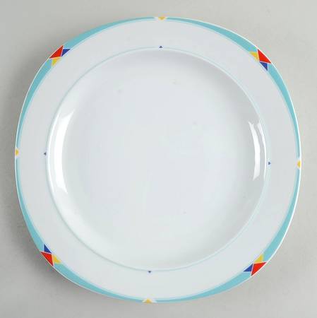 L. A. Style Turquoise 11" Chop Plate (Round Platter)