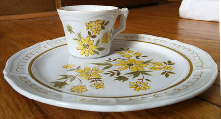 Latina Snack Plate & Cup Set