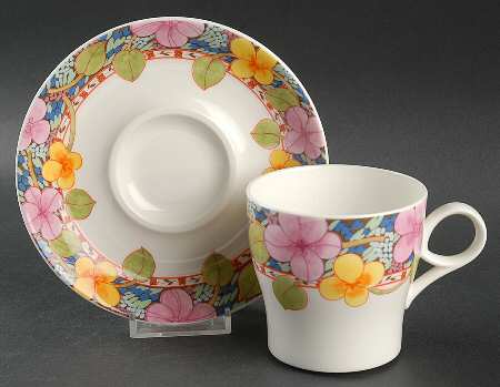 Laureate Flat Cup & Saucer Set