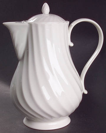 Le Blanc Coffee Pot & Lid