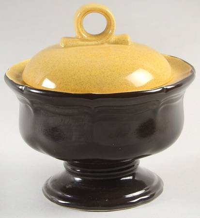 Lemon Grove Sugar Bowl & Lid
