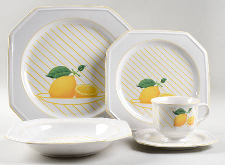 Lemons 5 Piece Place Setting