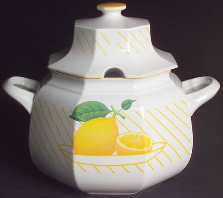 Lemons Tureen &  Lid