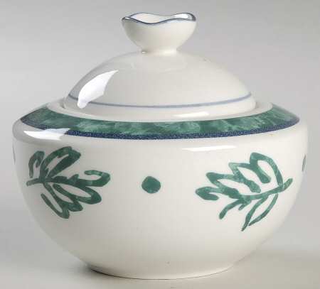 Leaf Song Sugar Bowl & Lid