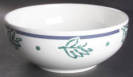 Leaf Song 8" Round Vegetable Bowl