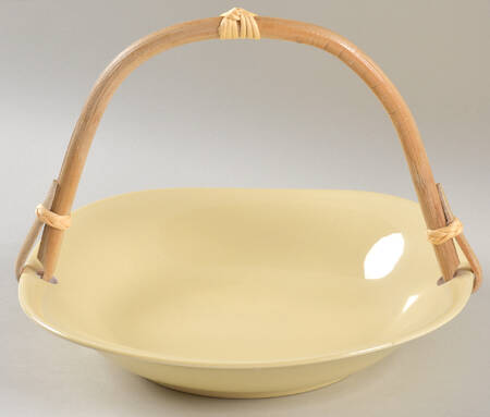 Lemon Whip 7''-7 1/4'' Basket W/Bamboo Handle HC
