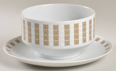 Lido Gravy Boat with Attached Underplate
