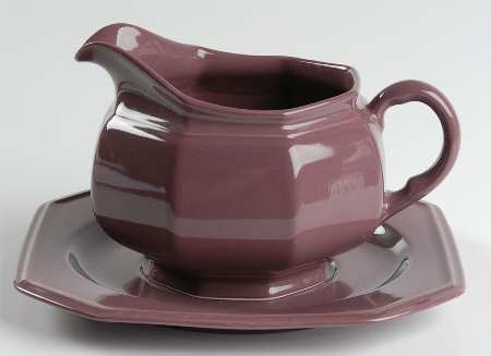 Lilac Haze Gravy Boat & Underplate