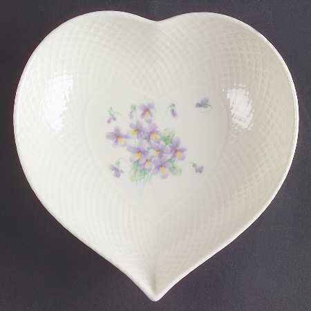 Lila Heart Shaped Dish